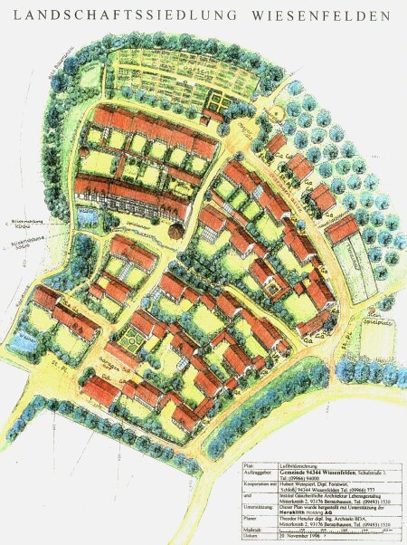 Siedlungsplan Wiesenfelden